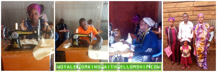WFF GMFC MOYALE KENYA ETHIOPIA SEWING TRAINING